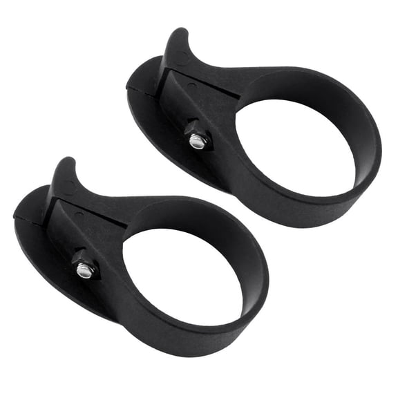 Dualoai 2 Bike Bicycle Single Chain Anti-Drop Gear Guide Deflector Protector Cover Black
