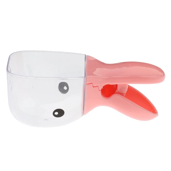 Dualoai 2 In 1 Pet Food , Dog, Cat, Rabbit Food Teats Bag Clip Duck Pink