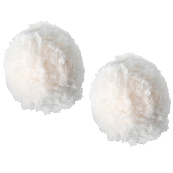 Dualoai 2 Pcs Yarn Eyelash Knitting Wool Yarn for Shawls Scarves Caps DIY
