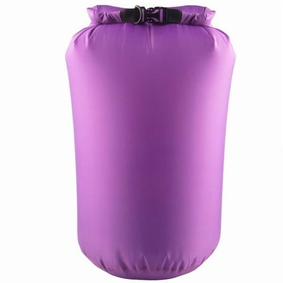 Dualoai 2 Pieces 75L Waterproof Compression Bag Dry Sack for Camping Purple