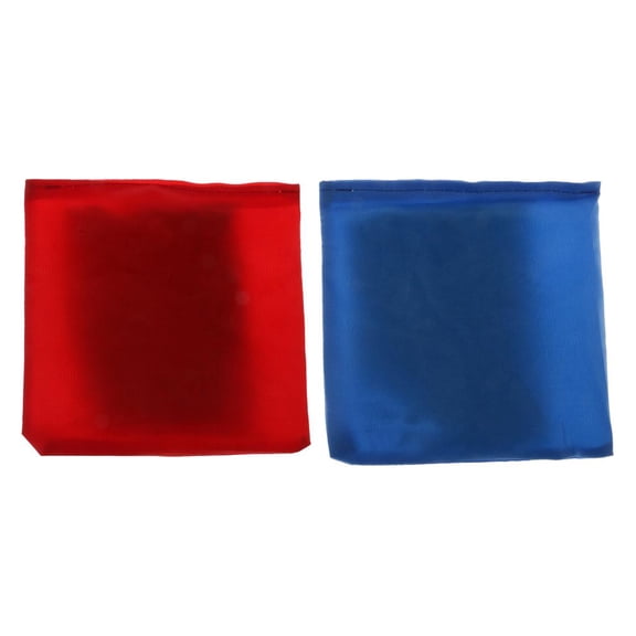 Dualoai 2 Pieces Cornhole Bags, Double Layered Canvas Cover and PVC Filled Corn Hole Bag for Tossing Game Tool