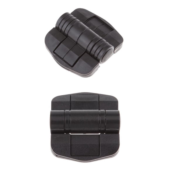 Dualoai 2 Pieces Door Positioning Hinges 115 degree+ 150 degree Detented Open