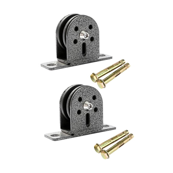 Dualoai 2 Pieces Fitness Cable Fixed Pulley, Fixed Pulley Weight System for Gym Home