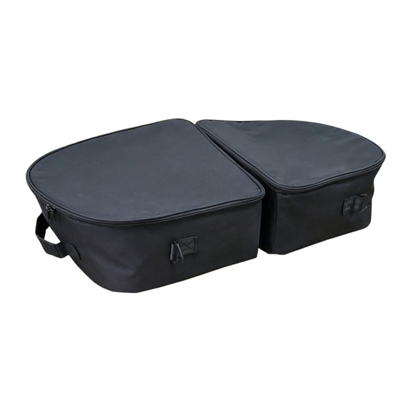 Dualoai 2 Pieces Frunk Cooler Organizer Insulated Car Front Trunk Storage Bag With Zipper Lid Multipurpose Organizer Polyester Material Suitable For Camping Travel Picnic Daily Use