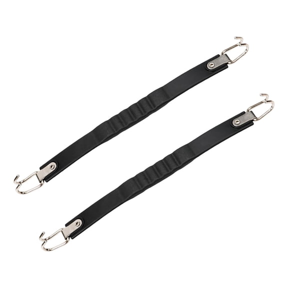 Dualoai 2 Pieces Golf Cart Battery Lifting Straps Carrier Practical Replace Non Slip Black