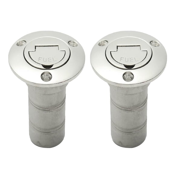Dualoai 2 Pieces Heavy Duty Marine Boat Deck Filler 1-1/2 Inch Hardware for RV