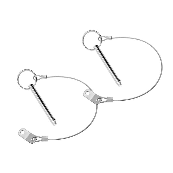 Dualoai 2 Pieces Quick Release Pins 5/16 Inch (8 Mm) 316 Stainless Steel for Boat Bimini