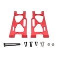 thumbnail image 1 of Dualoai 2 Pieces RC Car Rear Lower Swing Arm Sturdy Upgrade Part for 7303 1/7 RC Car Red, 1 of 9
