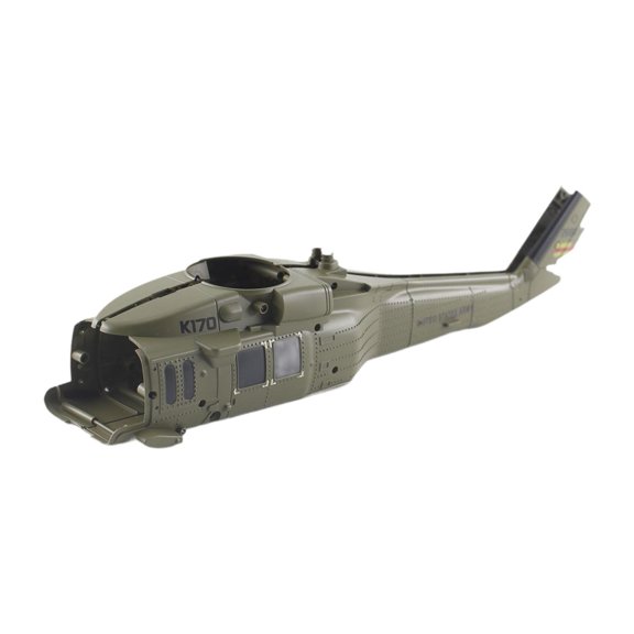 Dualoai 2 Pieces RC Helicopter Cover Shell Accessories Upgrade Easy Install Professional