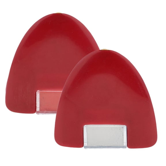 Dualoai 2 Pieces Tailors Dressmakers Red Marking Chalk With Plastic