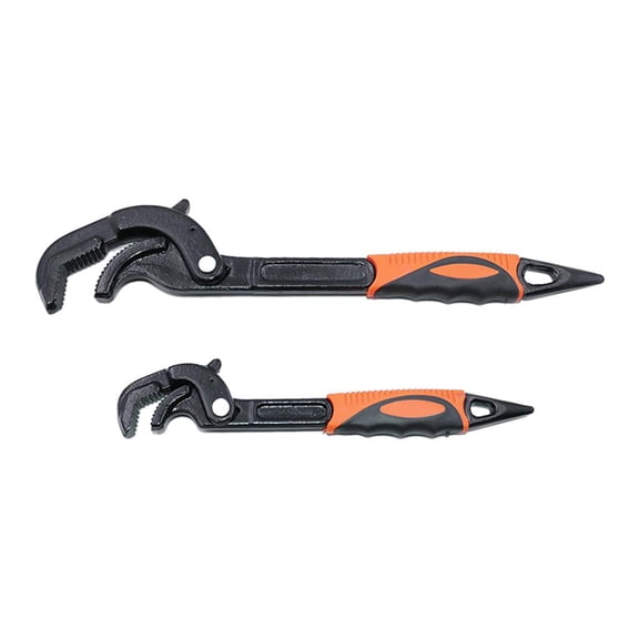 Dualoai 2 lot Spanner Multi-function Portable Adjustable Torque Ratchet Wrench Tools