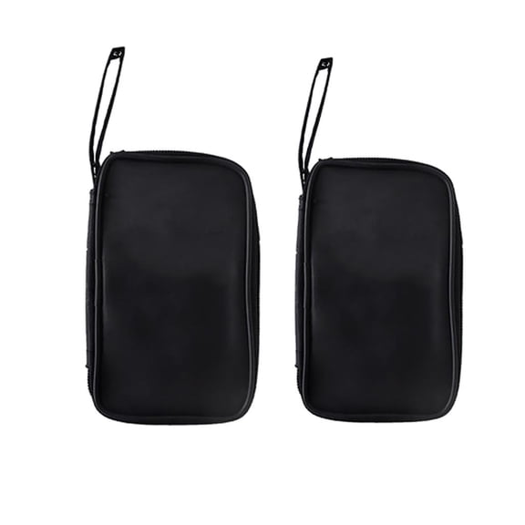 Dualoai 2 piece Carry Soft Case / Bag Use For EM33D EM33A Multimeter Universal Meter