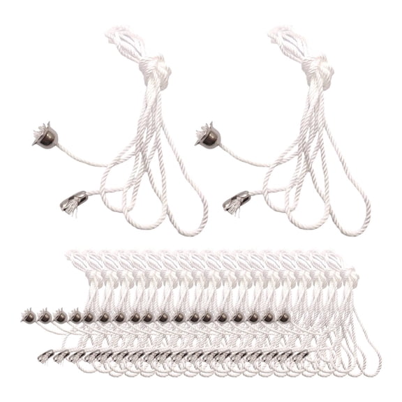 Dualoai 20 Pieces Ceiling Fan Switch Chain Extension, DIY Gifts, Plant Hanger, Pull Cord Sliver