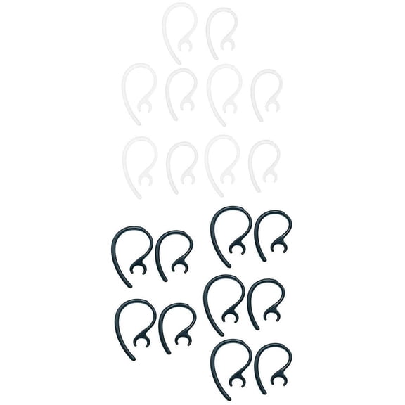 Dualoai 20 Pieces Headset Ear Loop Prevent Headset Dropping, Especially When Running