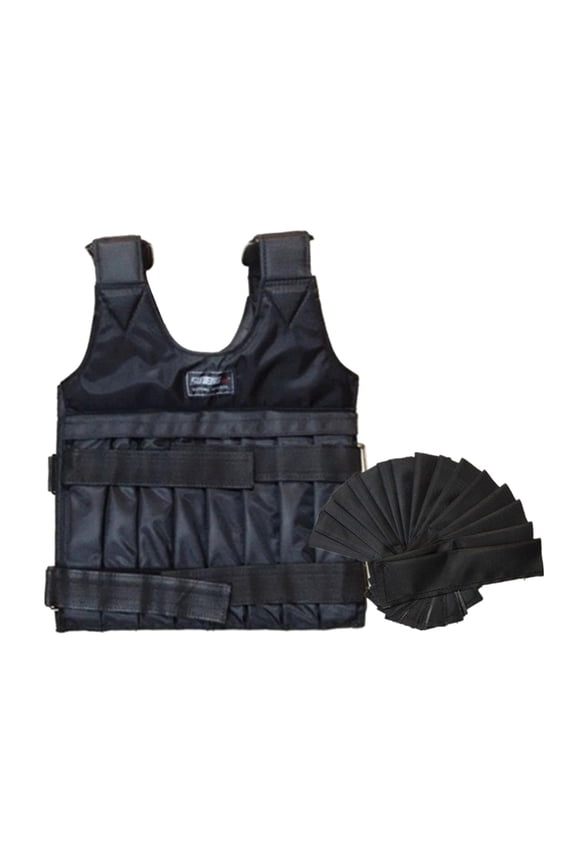 20KG Loading Weight Vest For Boxing Weight Training Workout Gym Sports Equipment