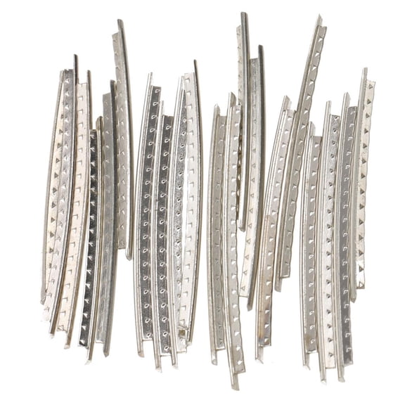 Dualoai 20Pcs Acoustic Guitar Fret Wire Fretwire Set 2mm Silver Copper quality pieces