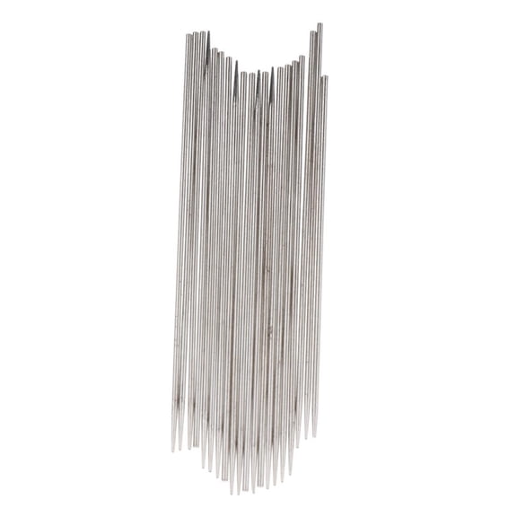 Dualoai 20Pcs Saxophone Reed Spring Needle Repair Tool for Musical Instrument 1mm 1