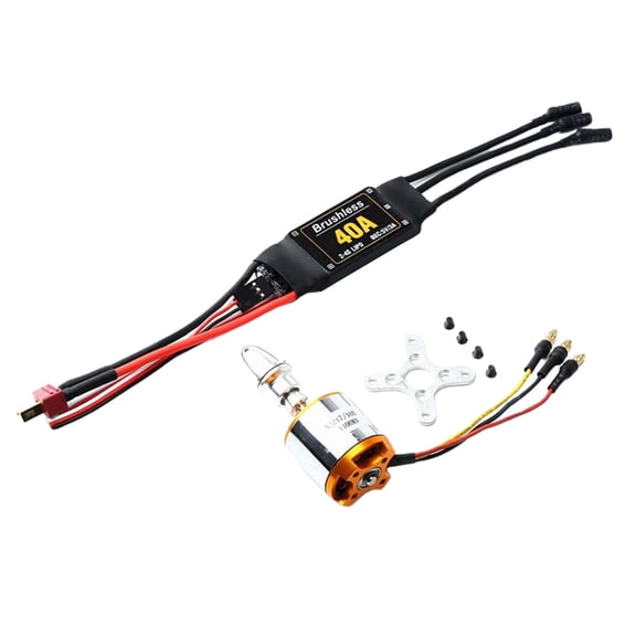 Dualoai 2217 Brushless Motor 40A Brushless Controller ESC for RC Quadcopter Parts KV1100