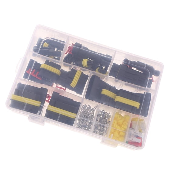 Dualoai 240X Car Practical 1-6 Pin Wire Way Blade Fuse Electrical Connector Terminal