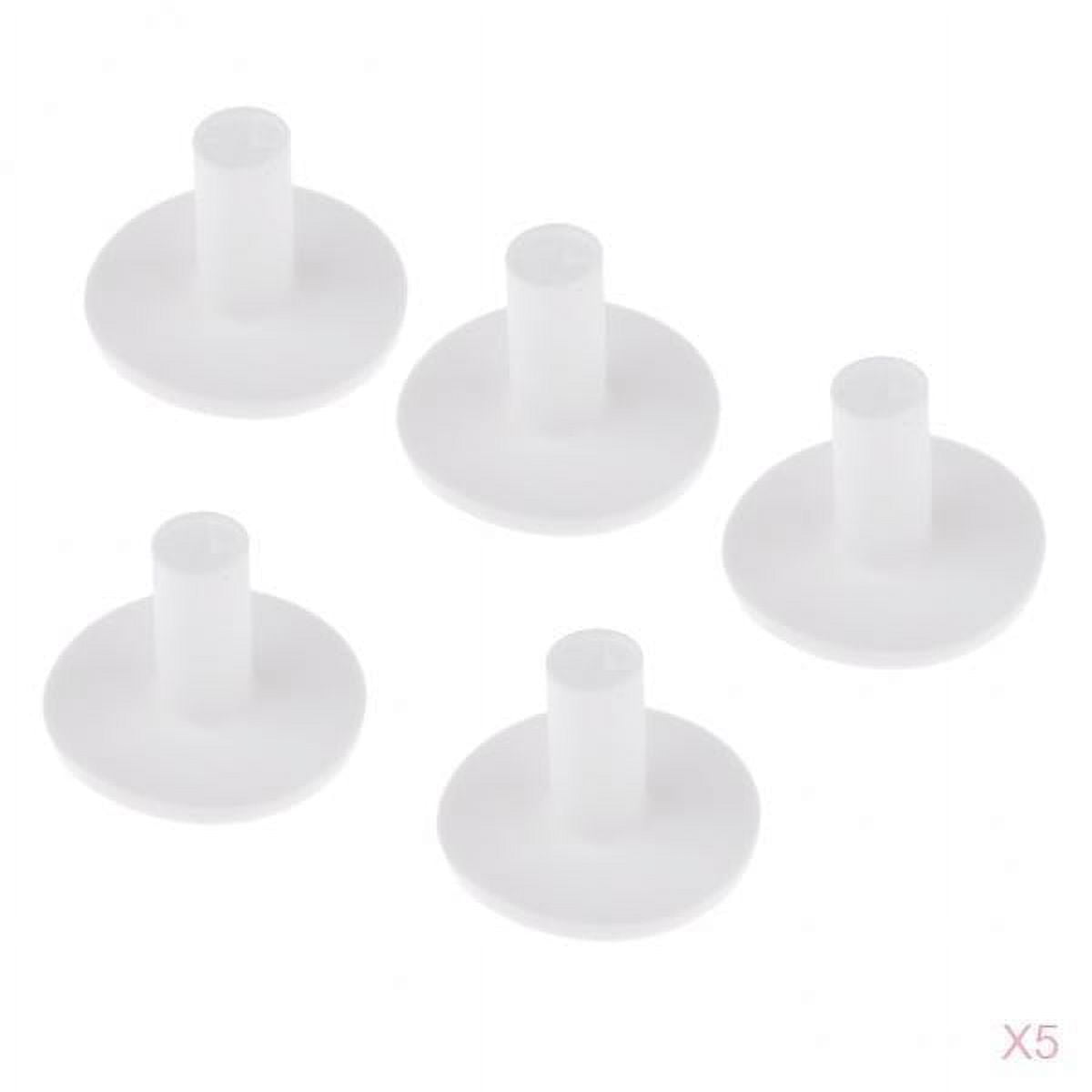 Dualoai 25Pcs/Pack Golf Tees Holder Golf Tee for Driving Range Practice Mat Durable