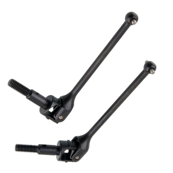 Dualoai 2PCS 102015 Upgrade Drive Shaft Joint Sets for HSP Redcat RC 1:10 Car Black