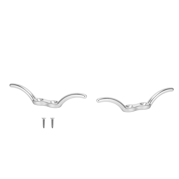 Dualoai 2PCS 316 Stainless Steel Marine Boat Deck Rope Cleat , 6\\\"