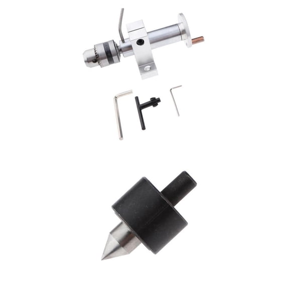 Dualoai 2PCS Lathe Tailstock Machine , Great For Metal Wood Turning Tools