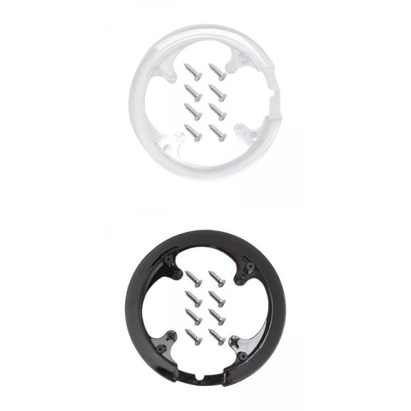 Dualoai 2Pcs 42~44T Bike Chainring Guard with Screws for Wheel Ring Cover Accessory