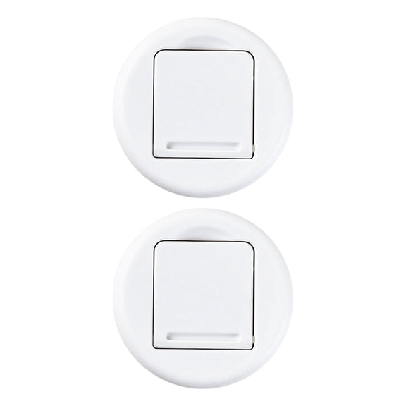 Dualoai 2Pcs Sliding Window Lock Window Stopper for Wardrobe Toilet Lid Sliding Door