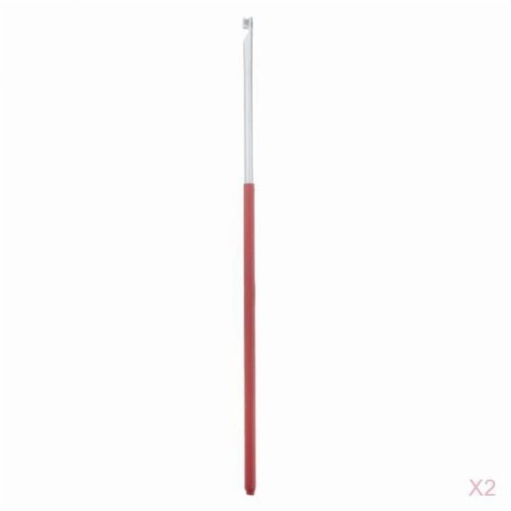 Dualoai 2Woodwind Instrument Repair Tools Stainless Steel Spring Needle Hook for Sax