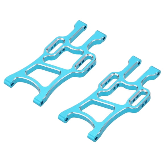 Dualoai 2pcs Blue Front Lower Suspension Arm 108019 Upgrade Parts For 1/10 RC HSP Redcat