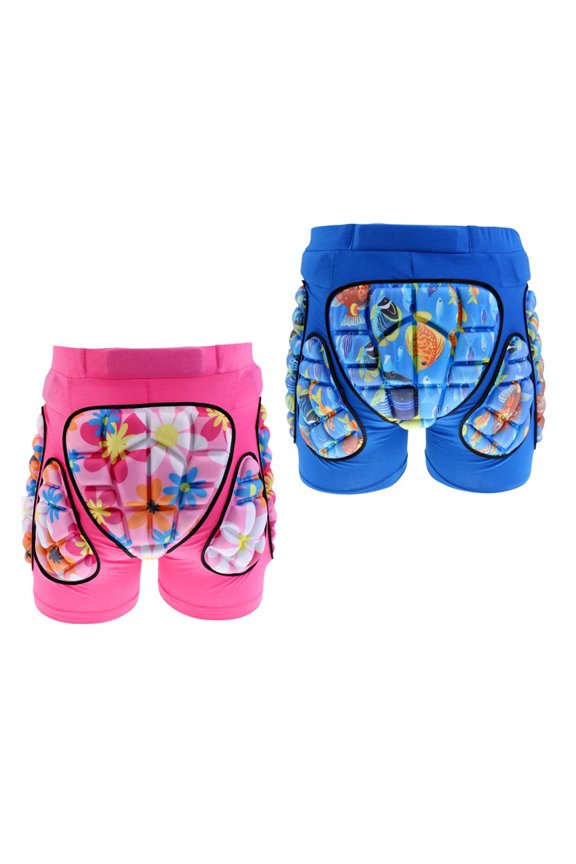 2pcs Kids Children Hip Pad Protector Guard Ski Roller Skating Snow Board Cycling