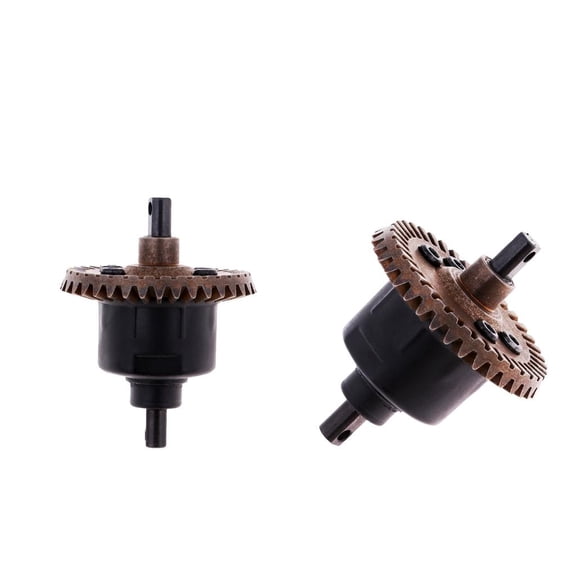 Dualoai 2pcs P2951 Differential Gear Assembly for REMO HOBBY 1:10 RC Model Car Accessory