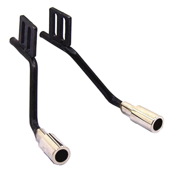Dualoai 2pcs RC Car Exhaust Pipe Upgrades Accessories Spare Parts for RC Car Axial SCX10