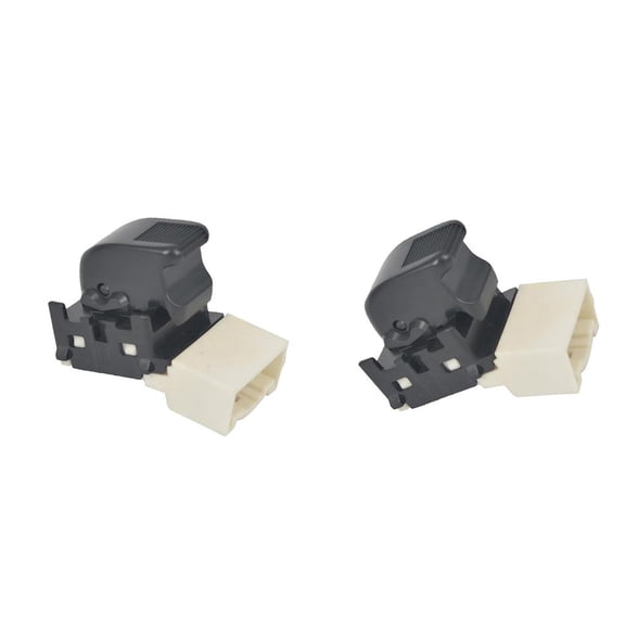 Dualoai 2pcs Rear Left/Right Electric Power Window Master Switch for Daihatsu Sirion
