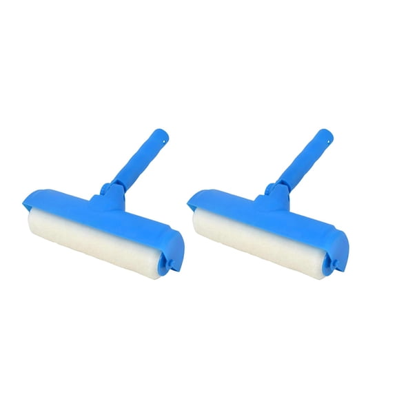 Dualoai 2x Ceiling Paint Rollers Premium Smooth Portable Paint Application Tools