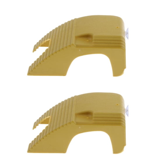 Dualoai 2x Turtle Basking Platform with Suction Cup Adjustable Aquatic Tank Habitat Dock 1