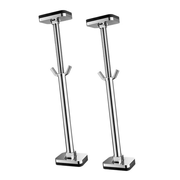 Dualoai 2x Undermount Sink Support Washbasin Bracket for Farmhouse Sink Counter L L