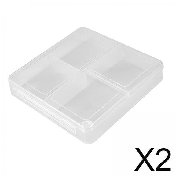 Dualoai 2x Visible Food Fresh Storage Container-Keep Fruits Vegetables Meat Fish Fresh
