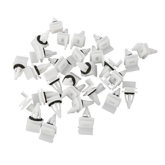 Dualoai 30pcs Rivet Retainer Fastener Bumper Pin Guard Clip for Honda 91513-SM4-000