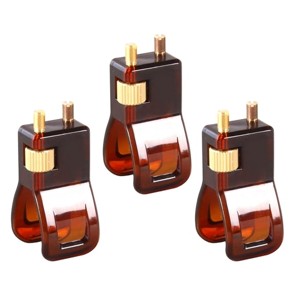 Dualoai 3Pcs Erhu Fine Tuner Music Instrument Accessory Simple to Use Replacement Compact Lightweight Erhu Tuner String Adjuster Tool
