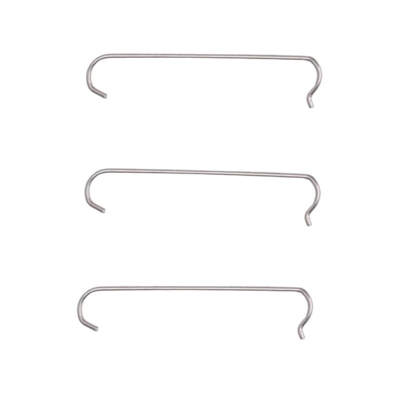 Dualoai 3x Bike Chain Hook Bicycle Chain Holder Hanger Missing Chain Link Installer 75mm