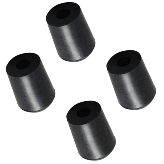 Dualoai 4 Pieces Double Bass Endpin Rubber Tips Floor Friendly Cello Endpin Stoppers