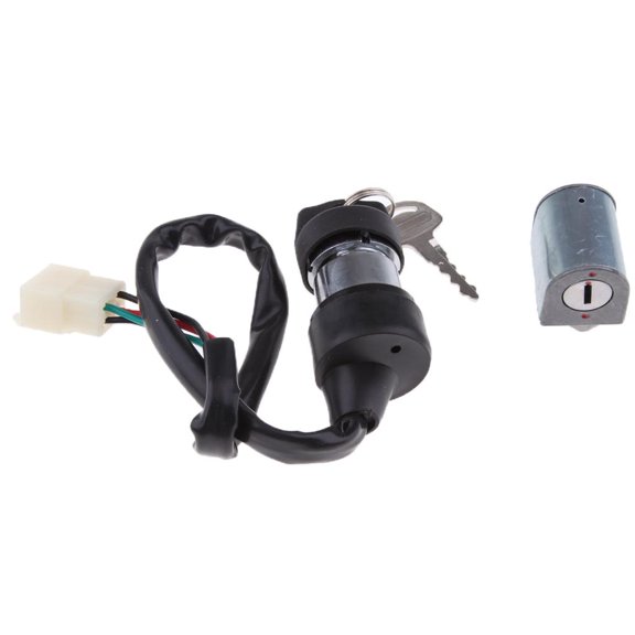 Dualoai 4 Pin Plug Ignition Switch Key Assembly for CFMOTO CF5 5cc ATV UTV QUAD BIKE