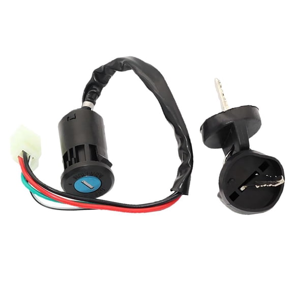 Dualoai 4 Wire Ignition Key Switch Fit 50cc 110cc 125cc 250cc PIT Quad Dirt Bike ATV