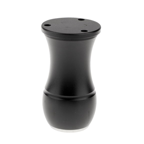 Dualoai 4Pcs Aluminum Furniture Plinth Sofa Leg Anti-damp Feet for Couch Cabinet Black