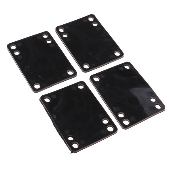 Dualoai 4pcs Skateboard Riser Pads Longboard Shockpads Longboards Hardware Accessories 1