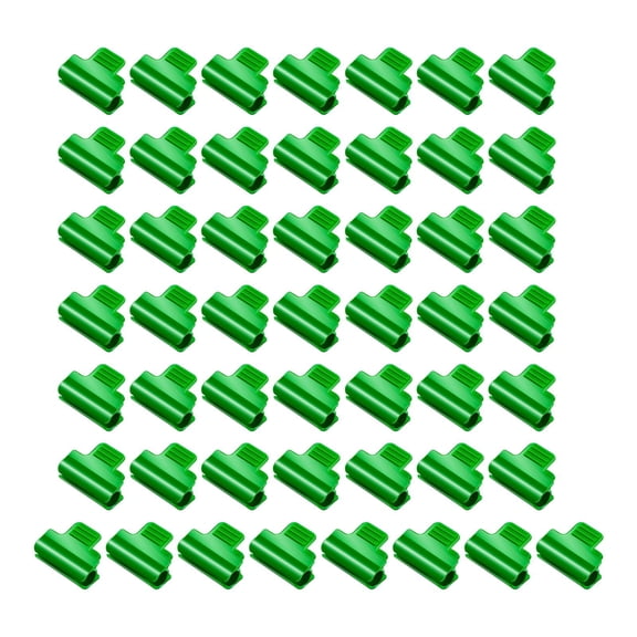 Dualoai 50 Pieces Greenhouse Clamps Easy to Install Lightweight Reusable Multifunctional 6mm