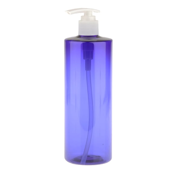 Dualoai 500ml Refillable Empty Plastic Spray Pumping Lotion Bottles Dispenser Container