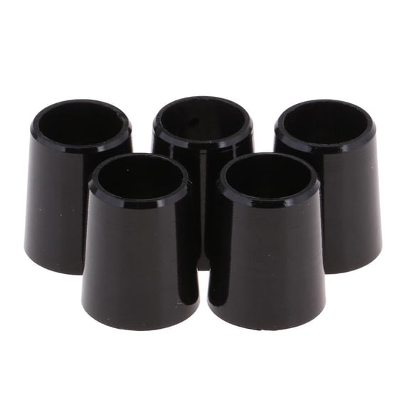 Dualoai 5pcs Golf Irons Ferrules Taper Tip Adapter Plastic Accessories 0.370
